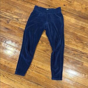 Sunday Best Blue Leggings Comfortable Stretchy Design